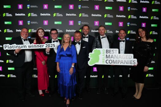 10 years as one of Ireland's Best Managed Companies 2025